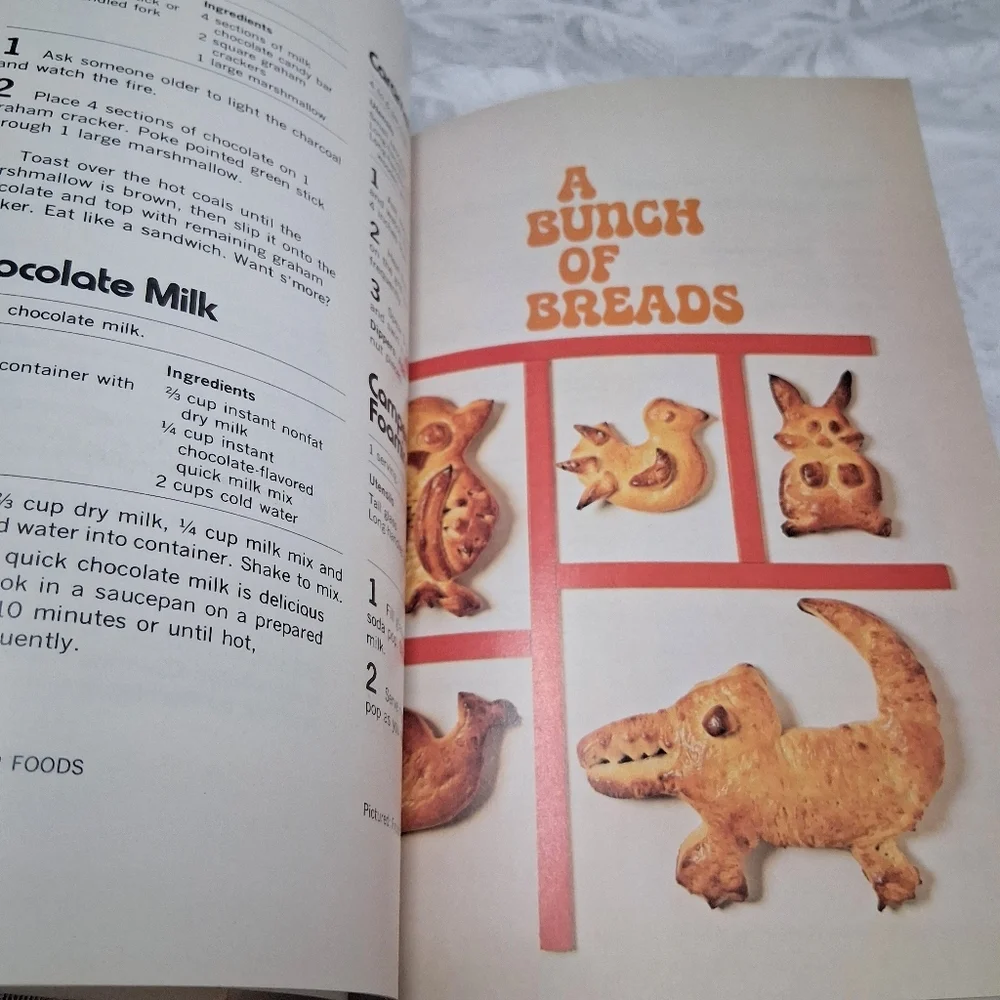 Vintage 1978 Betty Crocker's Cookbook For Boys & Girls Colorful Fun Recipes